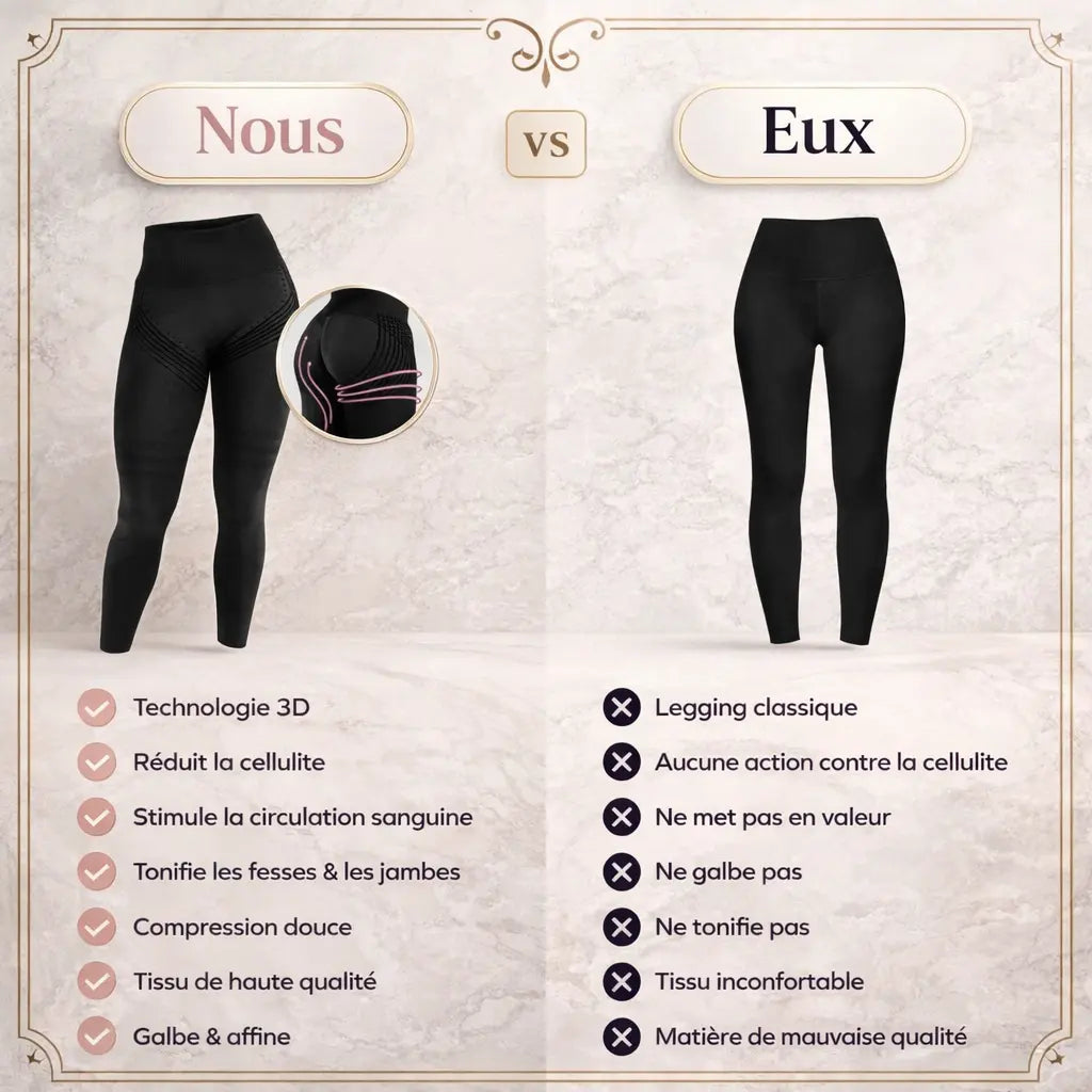 Leggings 3D-Anti-Cellulite skinnyGlow