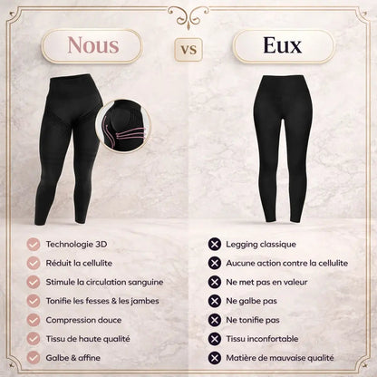 Leggings 3D-Anti-Cellulite skinnyGlow