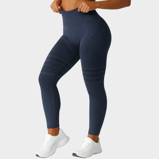 Leggings 3D skinnyGlow - bleu