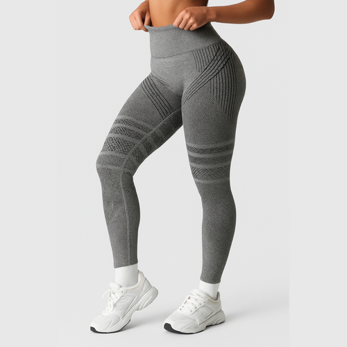 Leggings 3D skinnyGlow - gris