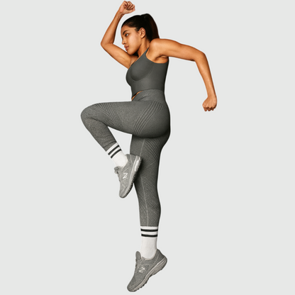 Leggings 3D skinnyGlow - gris