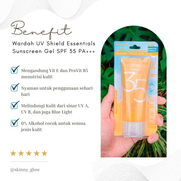 Wardah UV Shield Essential Sunscreen SPF 35 PA+++