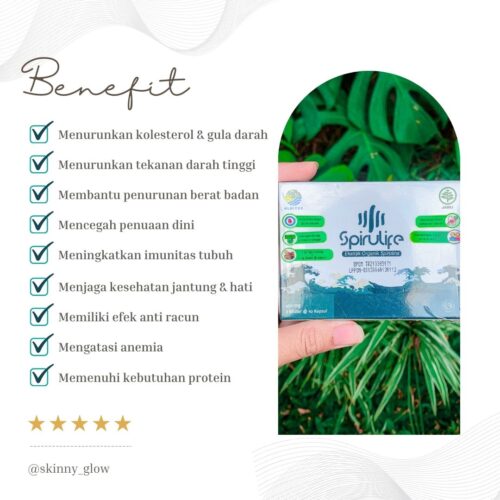 Spirulife Spirulina Suplemen